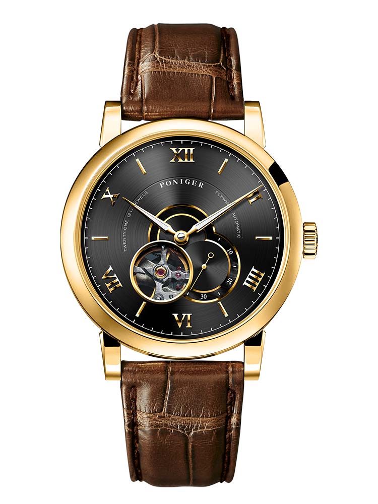 Poniger Wrist Mechanical Automatic Watch 41.5mm.
