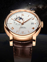 Lobinni Modern Design Men Mechanical Wrist Watch 42mm.