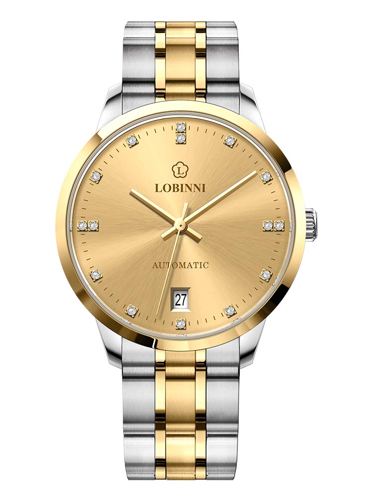 Lobinni Classic Design Automatic Mechanical Watches 33mm.