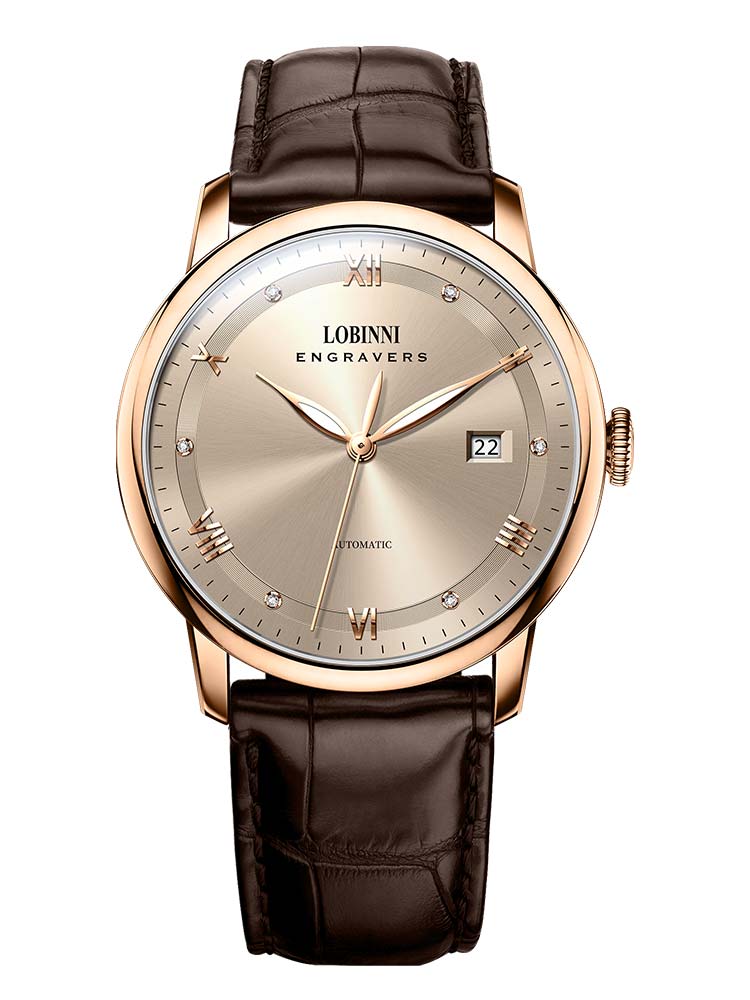 Lobinni Classic Desinger Men's Mechanical Watches 41mm.