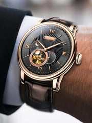 Lobinni Automatic Hollow Out Movement Watch 42mm.