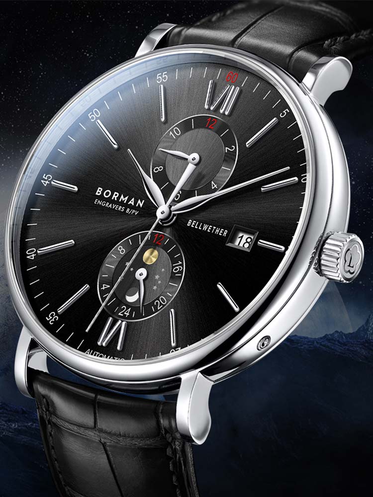 Borman Multifunctional Automatic Wristwatches For Men 40mm.
