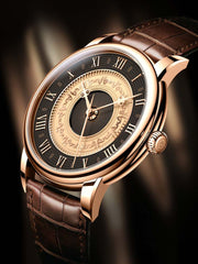 Lobinni Men Classic Design Dial Automatic Watch 41mm.