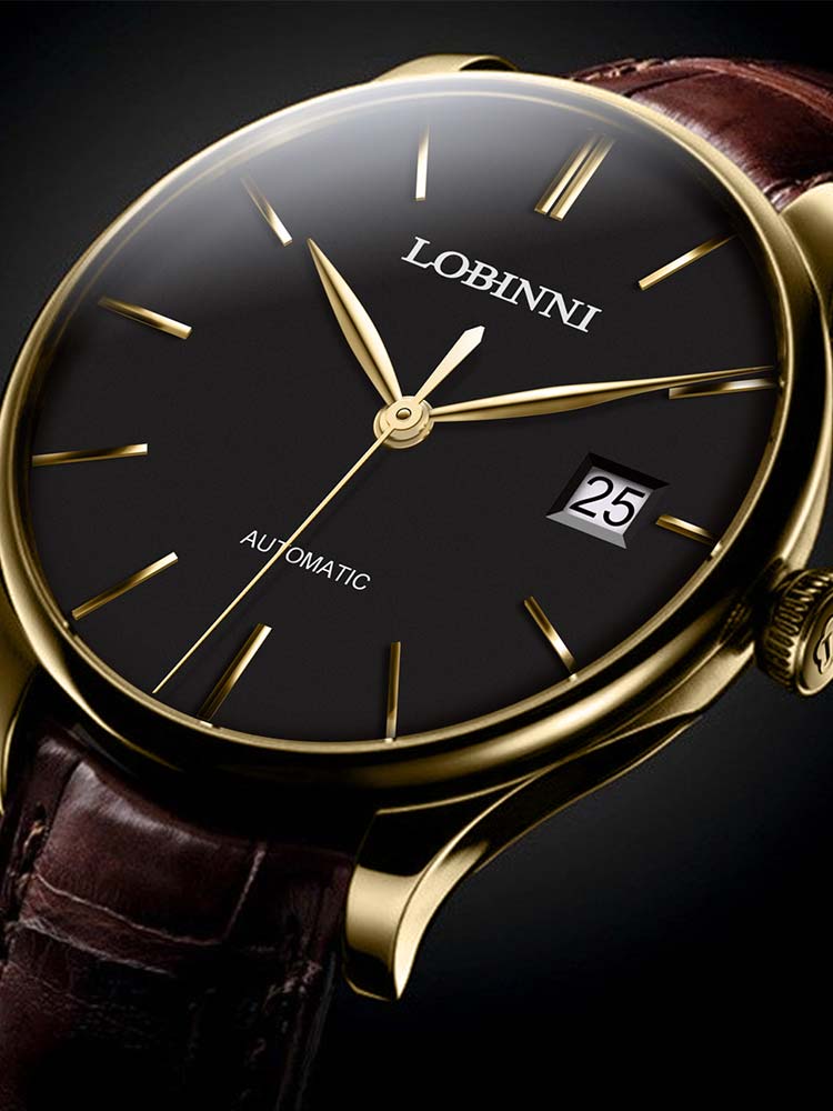 Lobinni Luxury Style Automatic Watches For Men 39.5mm.