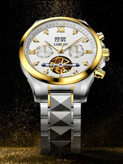Lobinni Multi-function Sport Water-resistant Wrist Watch For Man 42mm.