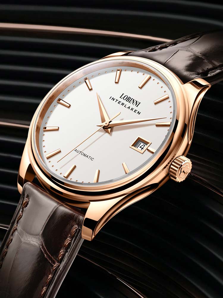 Lobinni Waterproof Self-winding Automatic Watches 39mm.