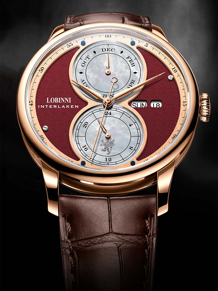 Lobinni Classic Mens Automatic Wrist Watches 42mm.
