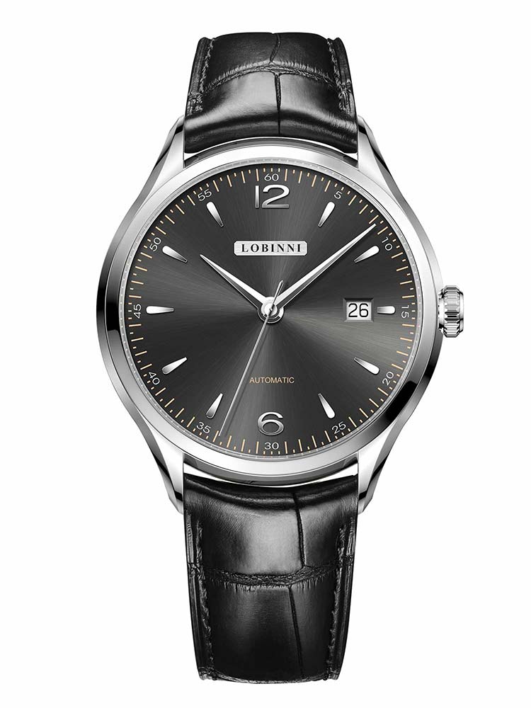 Lobinni Thin Automatic Wristwatches For Men 40mm.