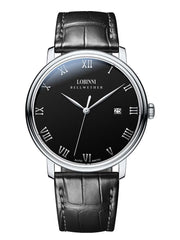Lobinni Minimalist Date Men Mechanical Watches 40mm.