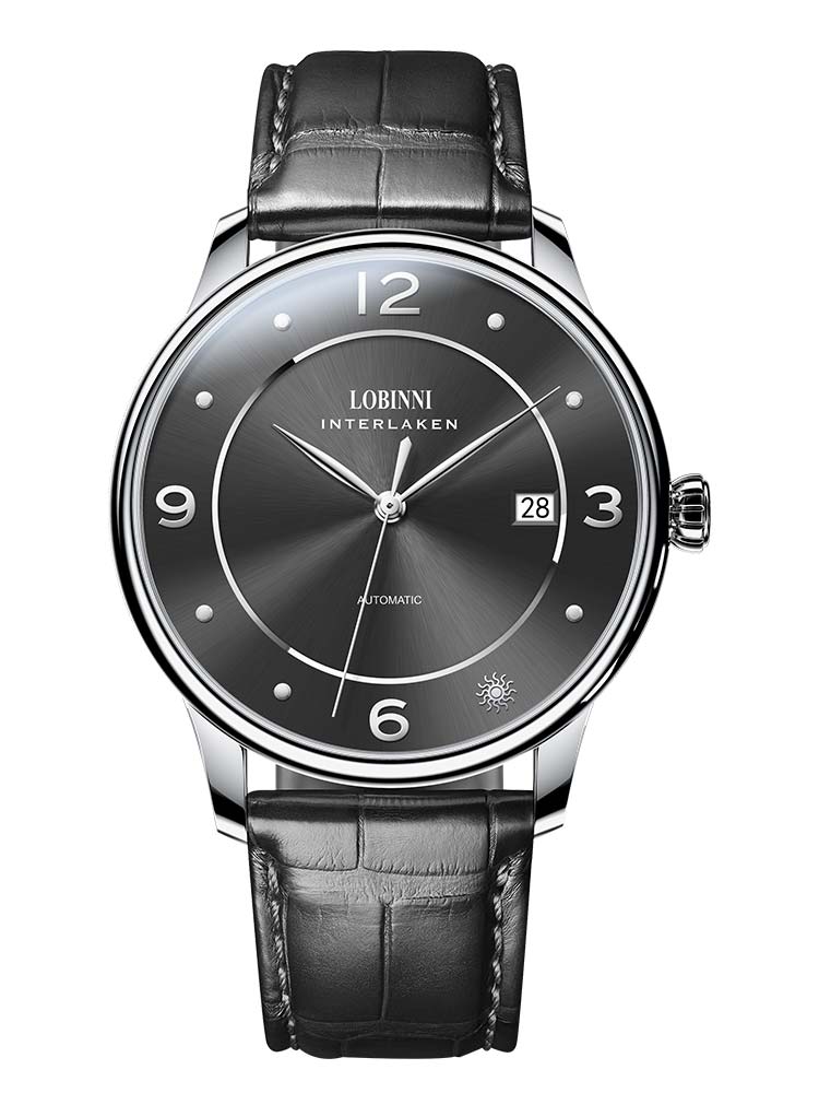 Lobinni Man Automatic Wristwatches Minimalist 40mm.