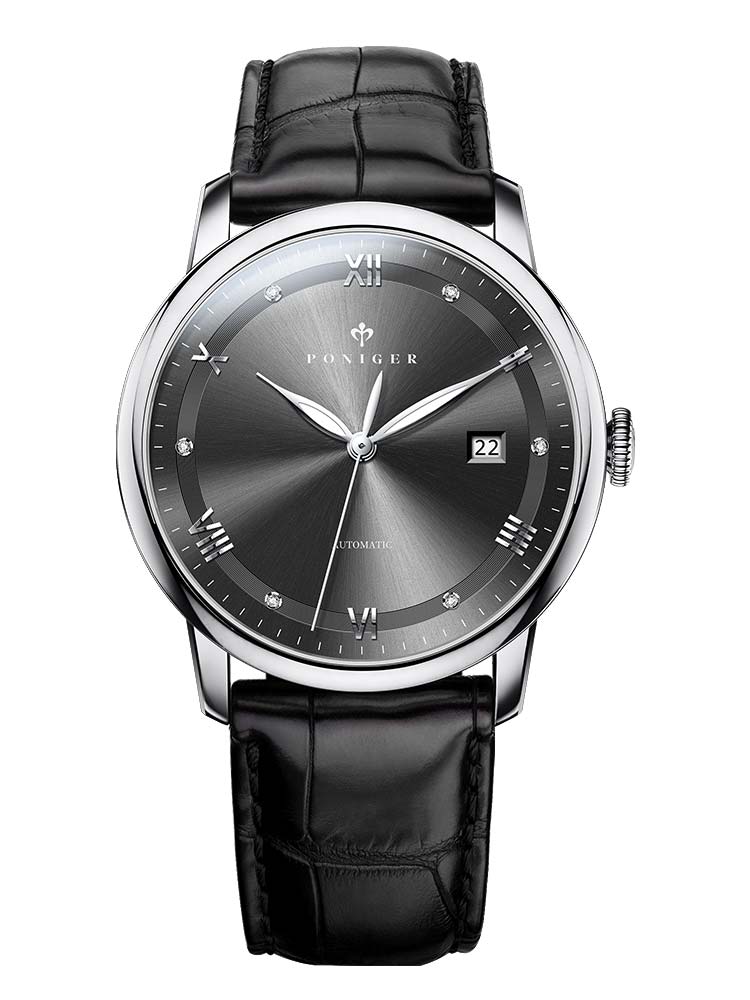 Poniger Luxury Brand Rose Gold Design Automatic Watches 41mm.