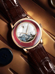 Poniger Men Blue Mechanical Automatic Watches 41mm.