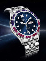 Lobinni High Quality Fashion Stainless Steel Band Luminous Watch 42.5mm.