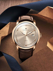 Poniger Luxury Brand Rose Gold Design Automatic Watches 41mm.