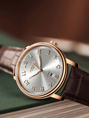Lobinni Simple Dial Date Automatic Watch For Men 41mm.