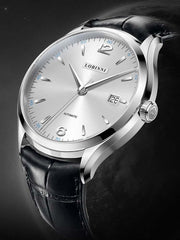 Lobinni Thin Automatic Wristwatches For Men 40mm.