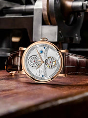 Poniger Famous Brand Hollow Out Mechanical Watches 41mm.