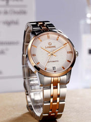 Lobinni Women Minimalist Automatic Wristwatches 33.5mm.