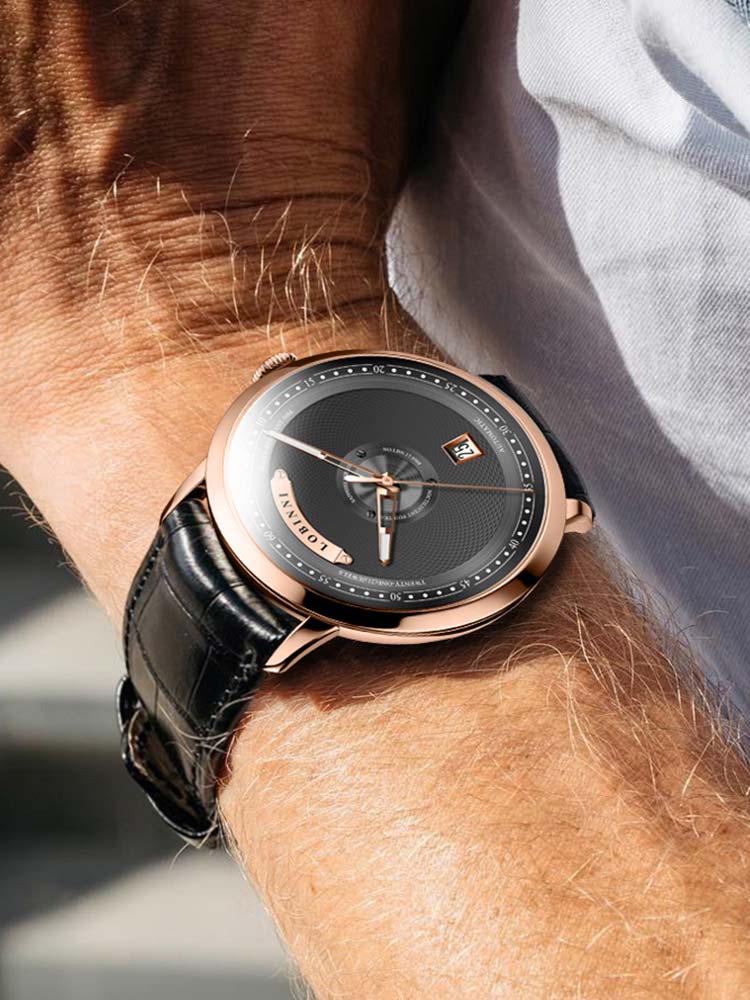 Lobinni Auto Winding Automatic Watch For Man 41mm.