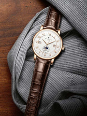 Poniger Automatic Movement Mens Mechancial Wristwatch 41.5mm.