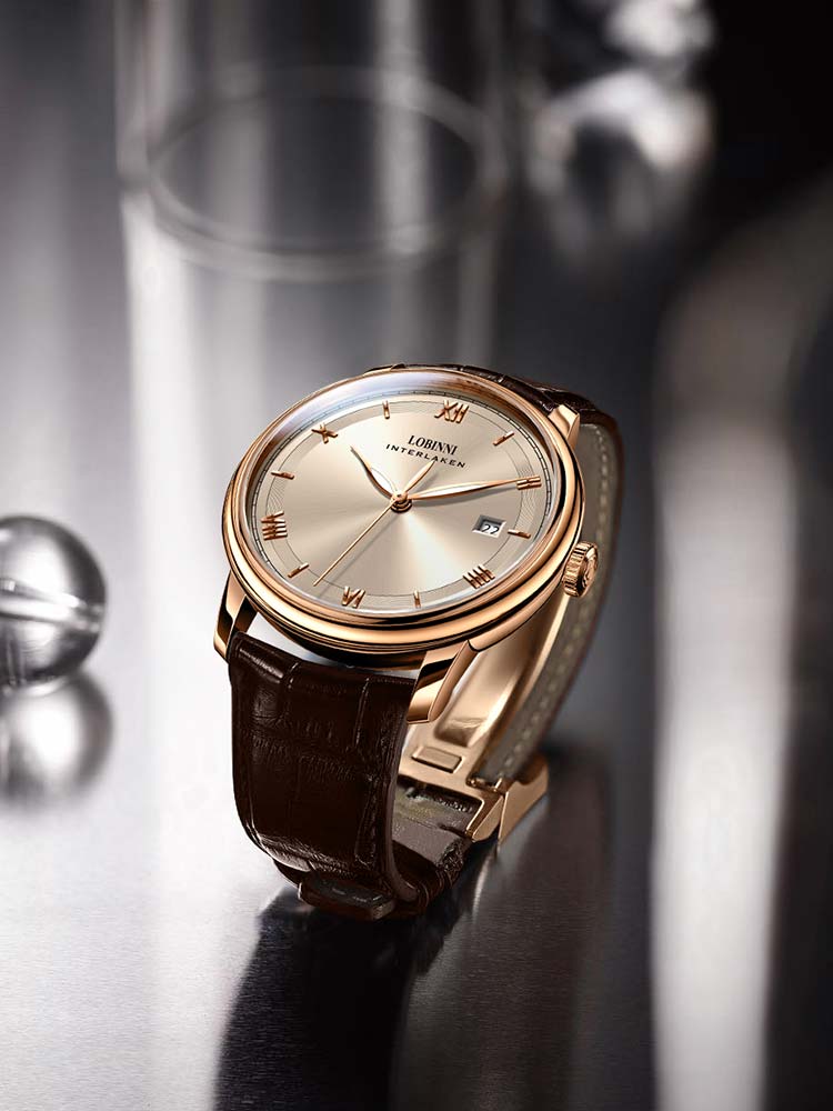 Lobinni Automatic Men Wristwatches Luxury 40mm.