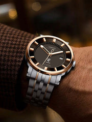 Lobinni Classic Wrist Men Mechanical Watches 42mm.