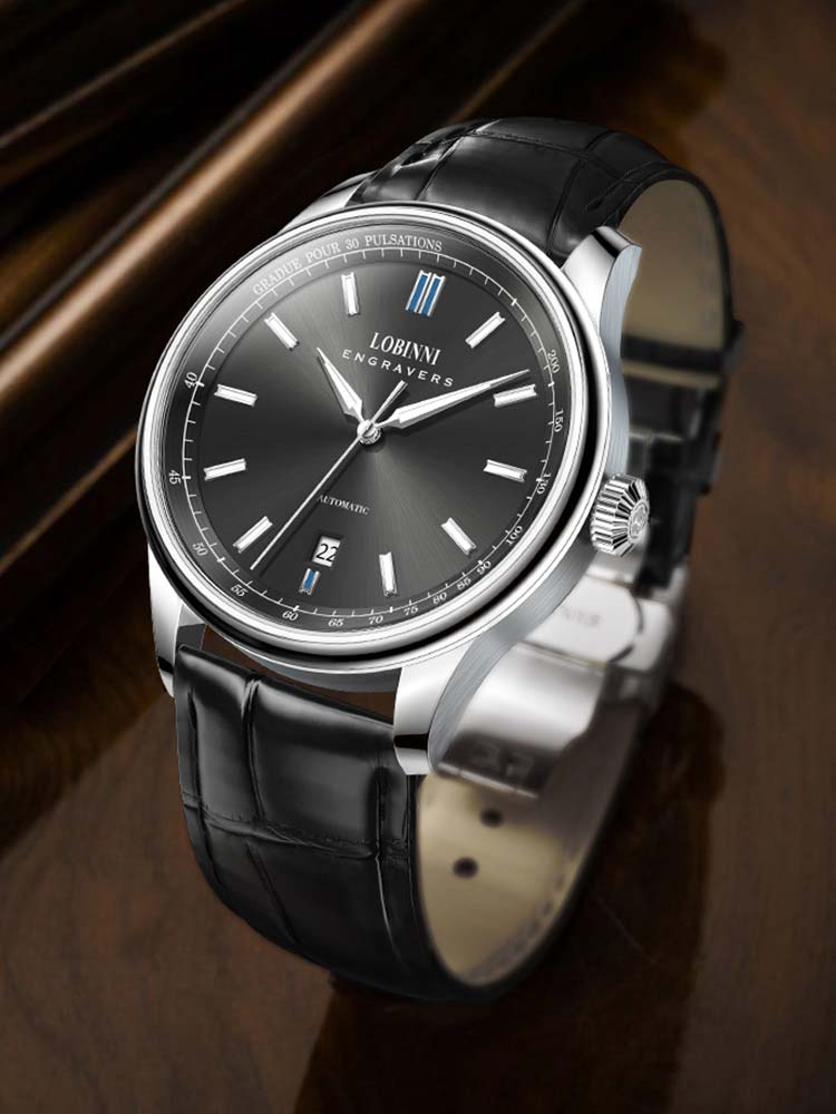 Lobinni Original Design Automatic Mens Watch 40mm.