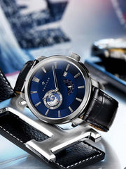 Poniger Automatic Watch For Men Luxury Classic Design 43mm.