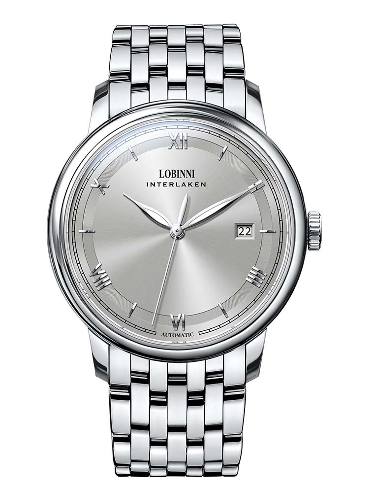 Lobinni Classic Design Water-resistant Auomatic Watch 40mm.