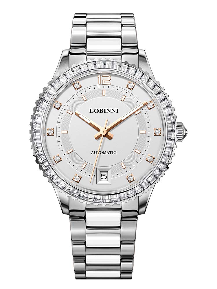 Lobinni Women Wrist Automatic Wristwatches For Ladies 34mm.