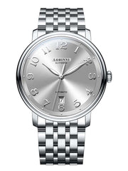 Lobinni Leather Belt Automatic Wristwatches For Mens 41mm.