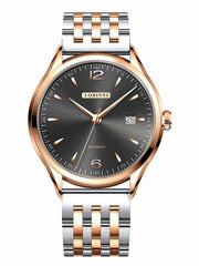Lobinni Mechanical Wristwatches For Men Stainless Steel 40mm.