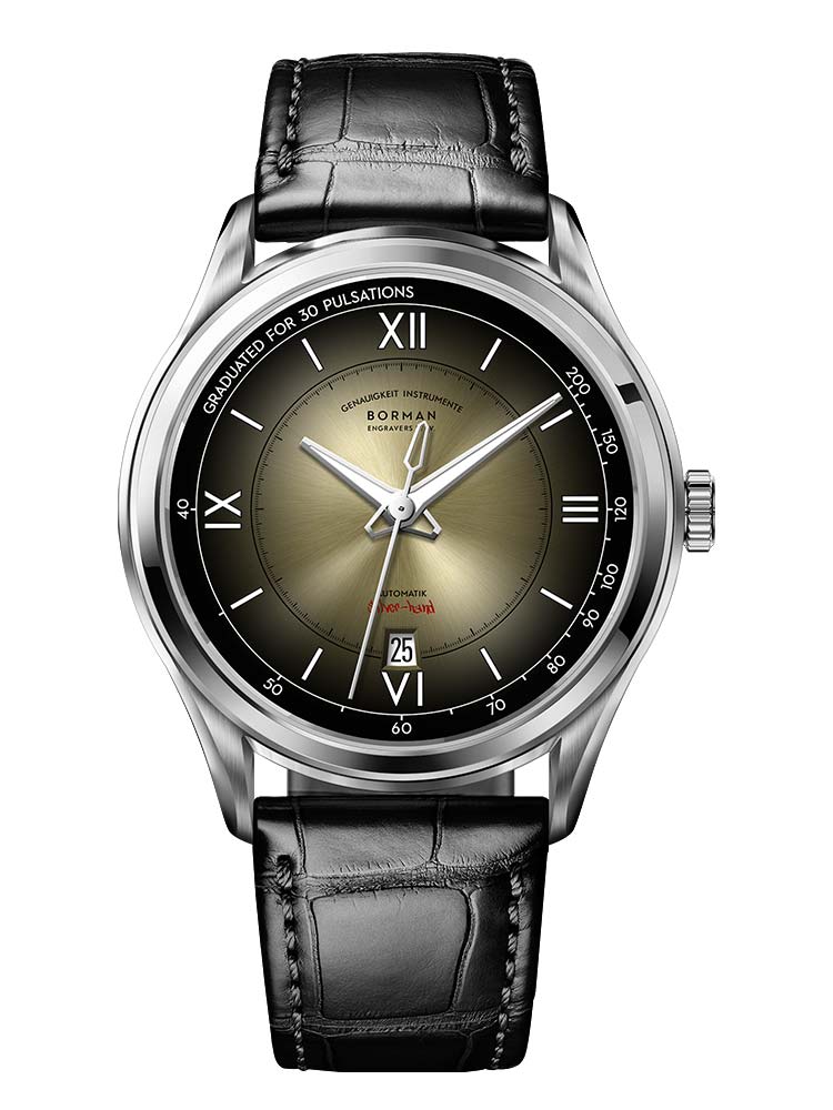Borman Minimalist Luminous Hands men’s watch 41.5mm.