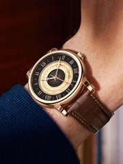 Lobinni Men Classic Design Dial Automatic Watch 41mm.