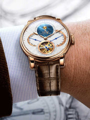 Lobinni Men's Sapphire Crystal Dial Automatic Mechanical Watch 42mm.