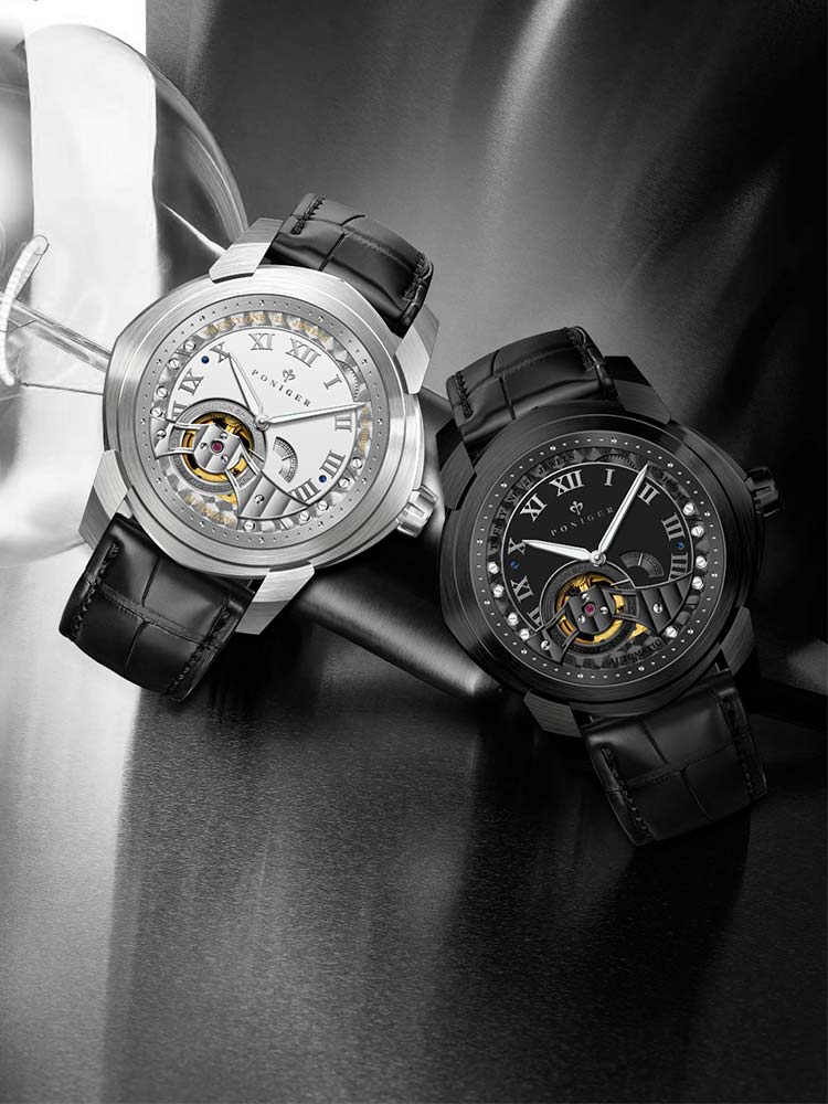 Poniger Big Size Men Automatic Watches 45mm.