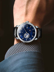 Poniger Automatic Watch For Men Luxury Classic Design 43mm.