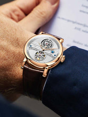 Poniger Famous Brand Hollow Out Mechanical Watches 41mm.
