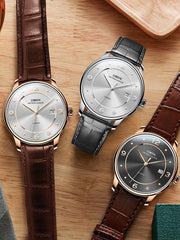 Lobinni Man Automatic Wristwatches Minimalist 40mm.