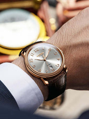 Lobinni Simple Dial Date Automatic Watch For Men 41mm.