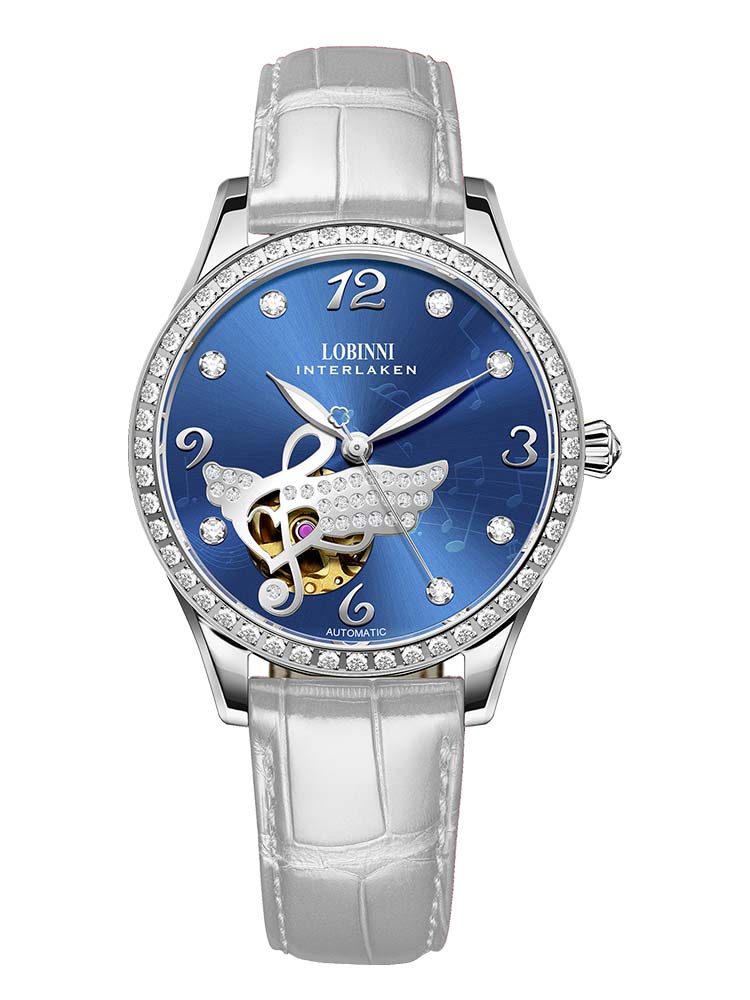 Lobinni Women High-end Mechanical Watches 34mm.