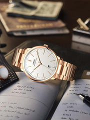 Lobinni Classic Stainless Steel Automatic Wristwatch 39.8mm.