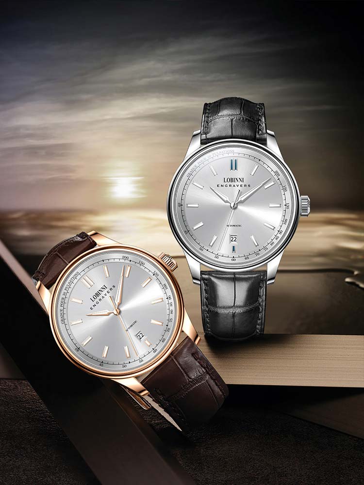 Lobinni Original Design Automatic Mens Watch 40mm.