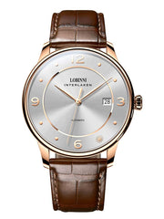 Lobinni Man Automatic Wristwatches Minimalist 40mm.