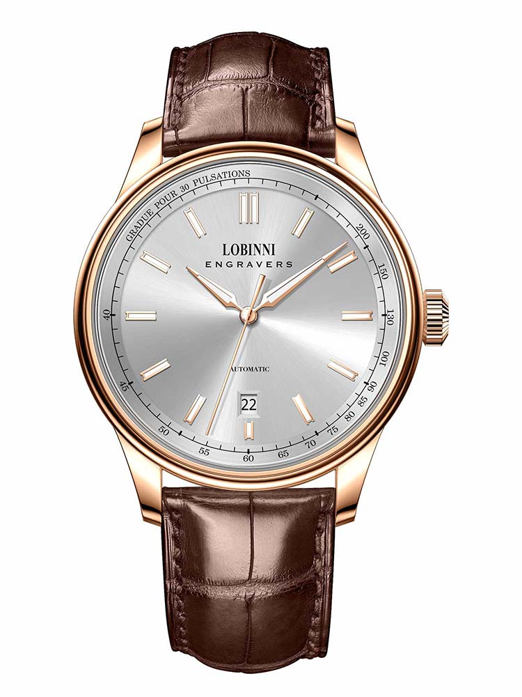 Lobinni Original Design Automatic Mens Watch 40mm.