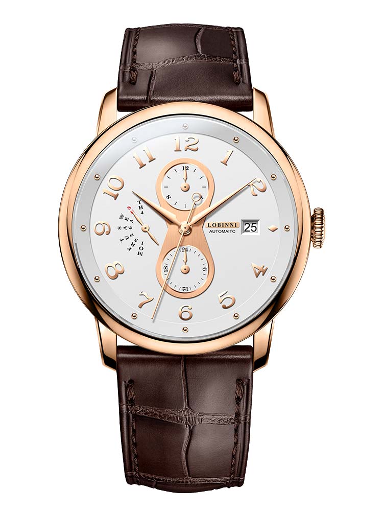 Lobinni Men Automatic Wrist Watches With Auto Movement 41mm.