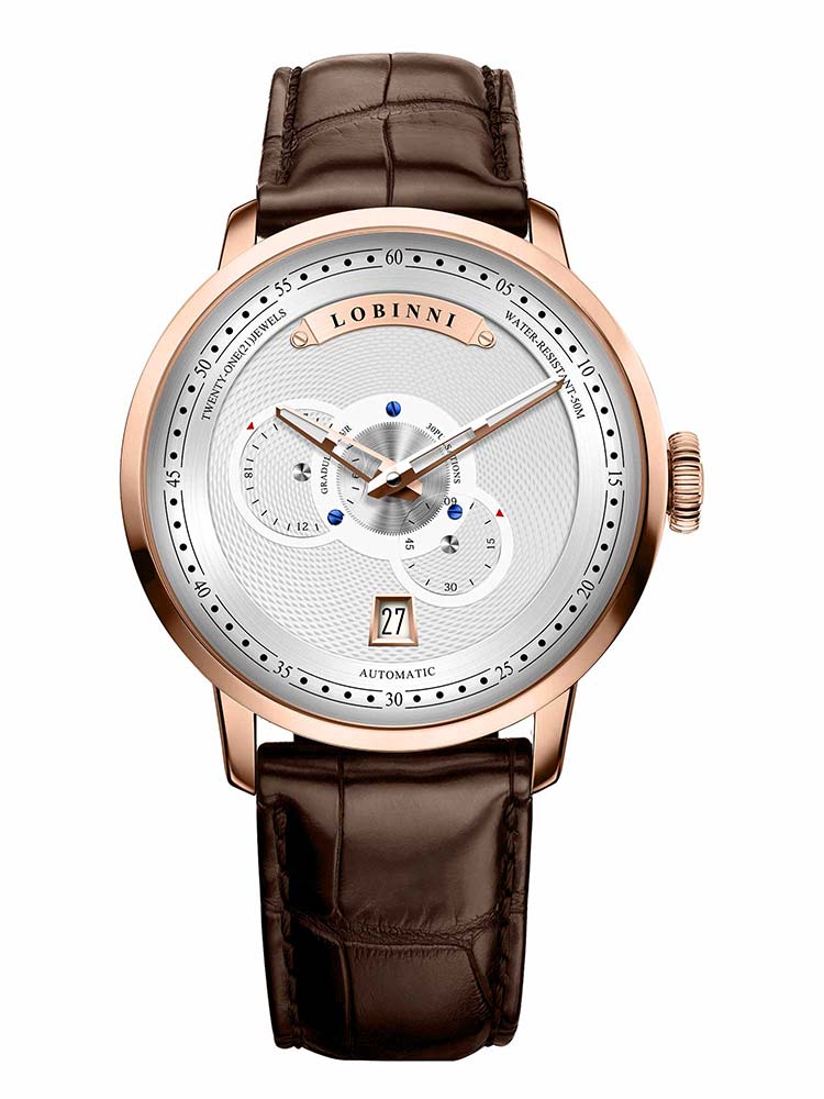 Lobinni Classic Automatic Wrist Watch For Man 41mm.