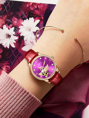 Lobinni Women High-end Mechanical Watches 34mm.