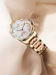 Lobinni Ladies Auto Movement Automatic Watches 33mm.