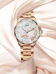 Lobinni Ladies Auto Movement Automatic Watches 33mm.